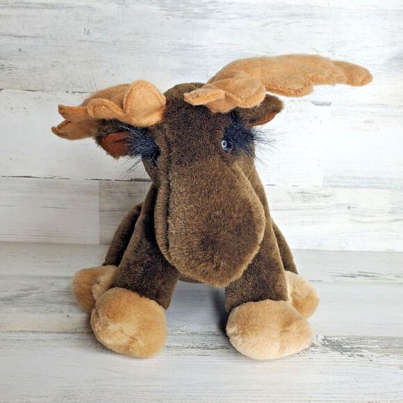 Vintage Moose Plush North America Native Stuffed Animal ASI 62960 VERY NICE! - Picture 2 of 8
